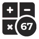 67 Points Calculator