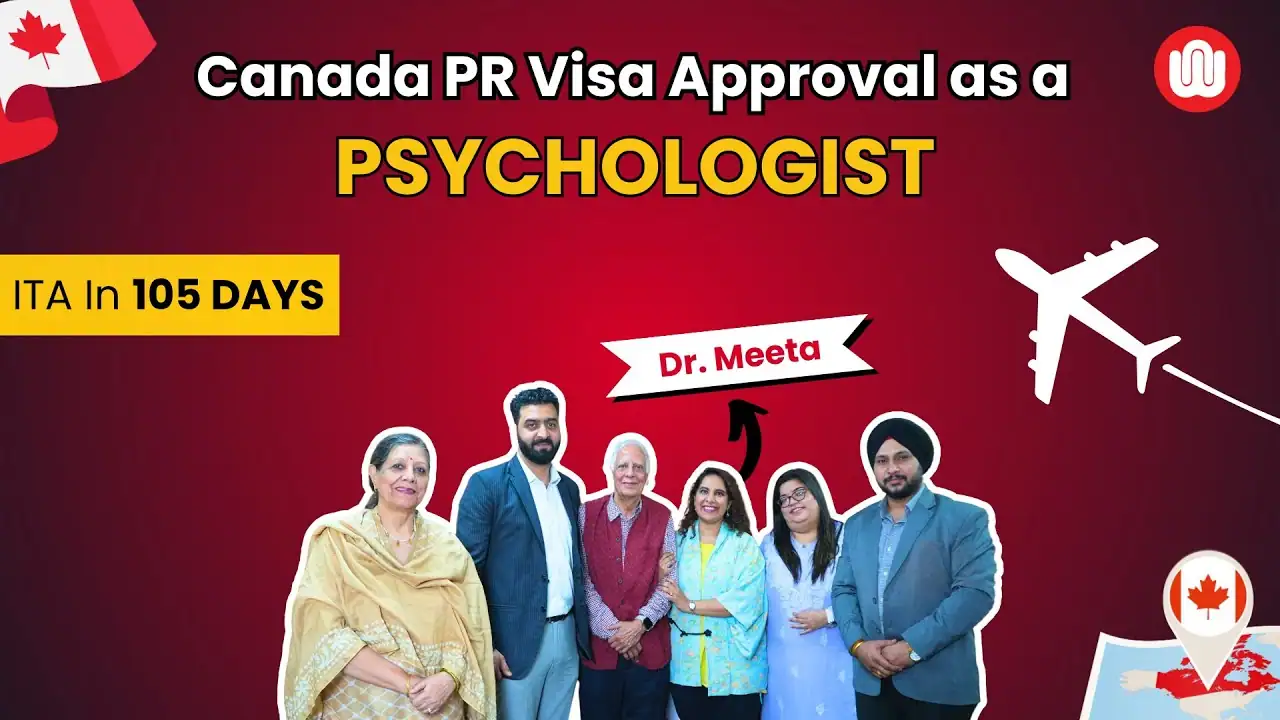 Canada PR Visa Approval As Psychologist