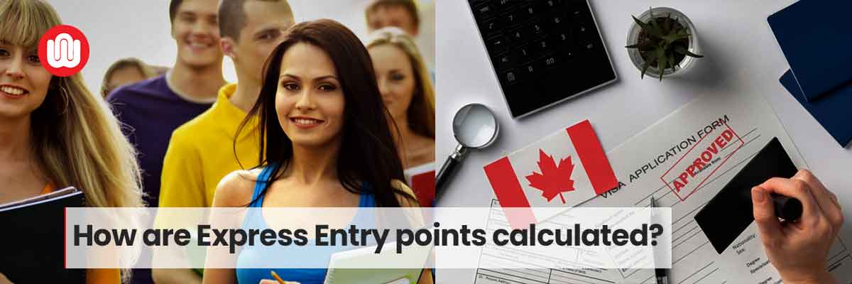 How are Express Entry points calculated?