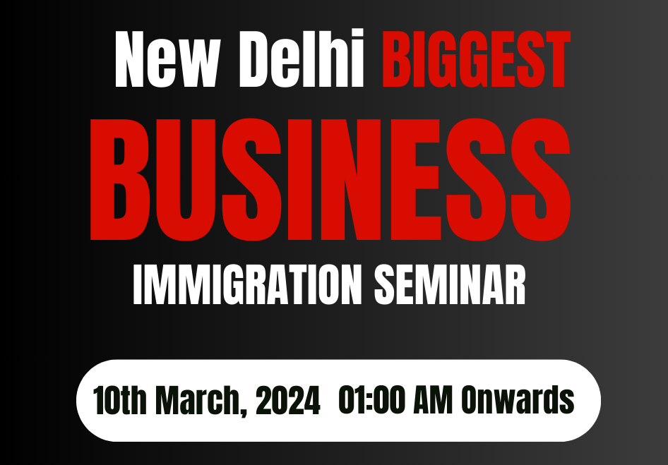 biggest immigration semina new delhi