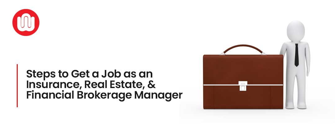 Steps to Get a Job as an Insurance, Real Estate, and Financial Brokerage Manager