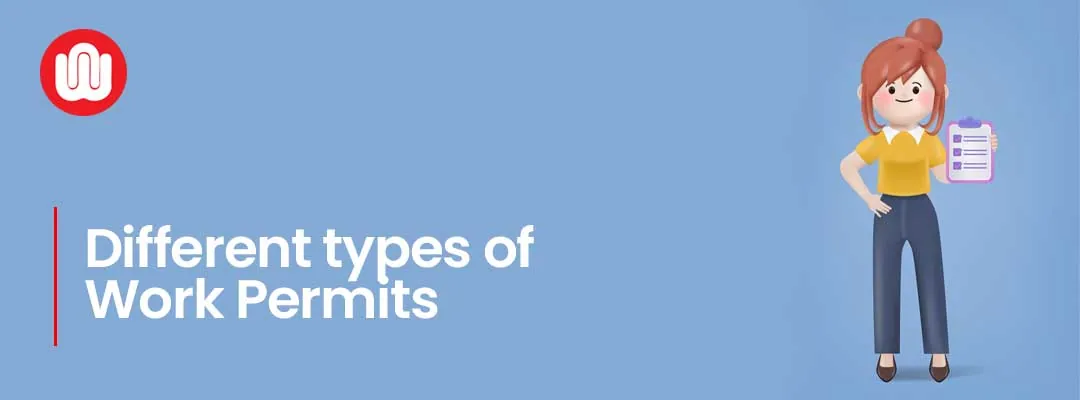 Different types of Work Permits
