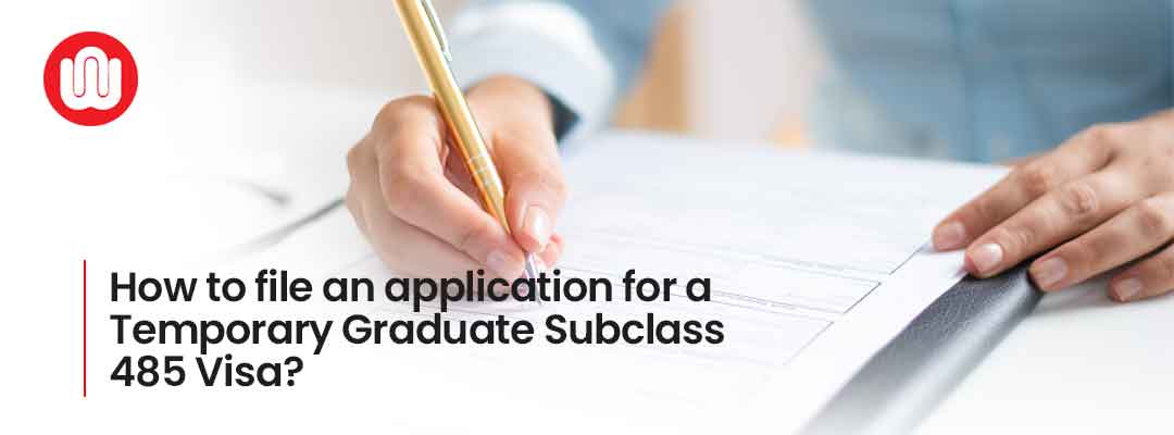 How to file an application for a Temporary Graduate Subclass 485 Visa? 