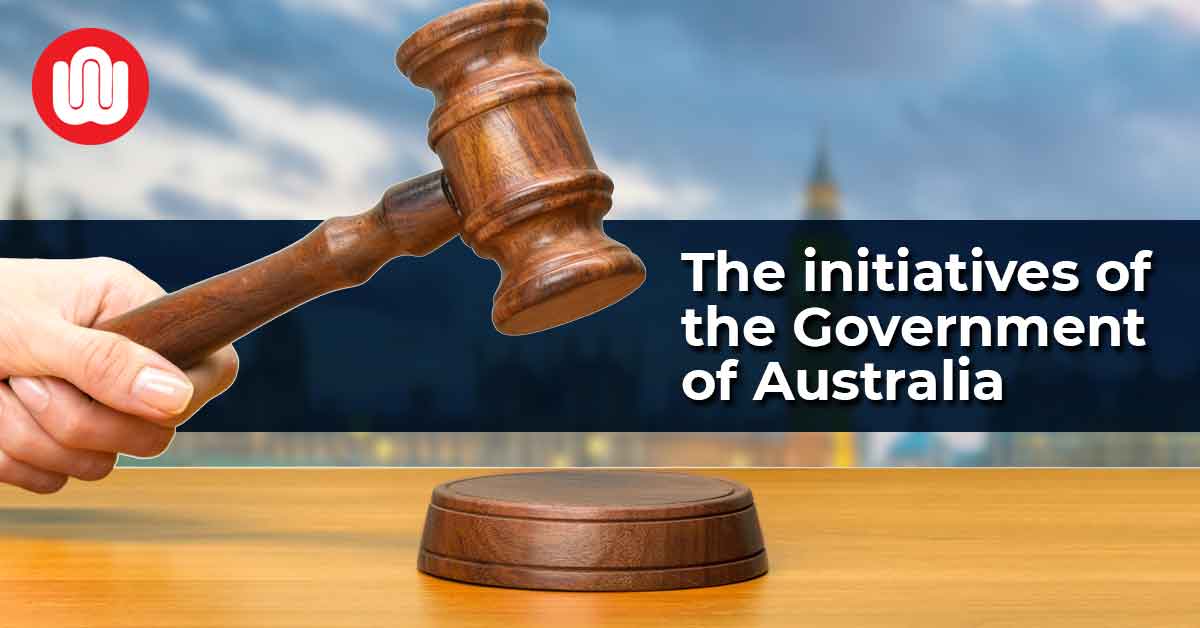 The initiatives of the Government of Australia