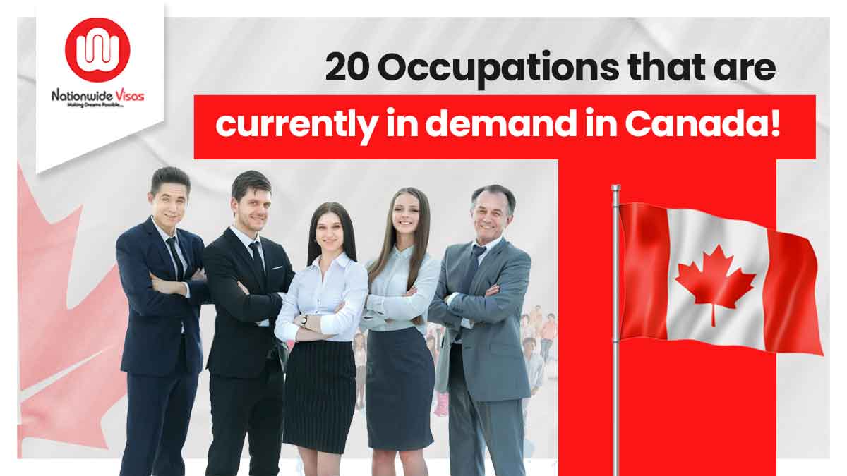 20 Occupations that are currently in demand in Canada!