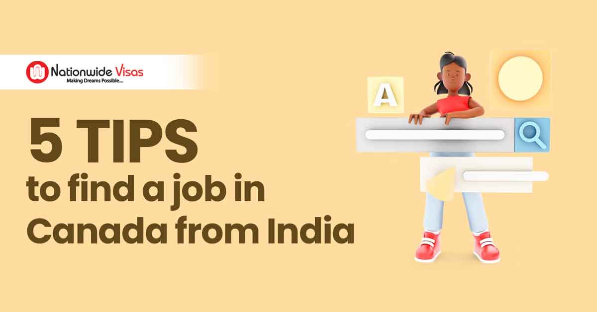 5 Tips to find a job in Canada from India