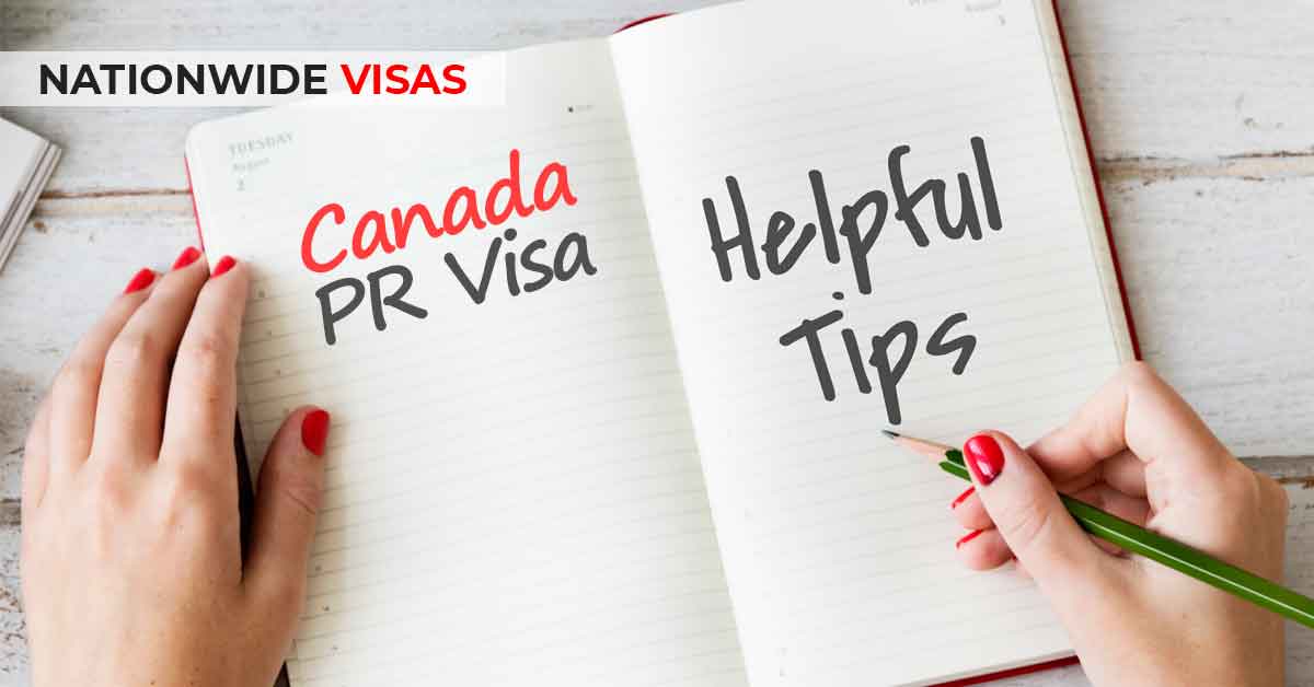 Tips to remember when you apply for Canada PR Visa