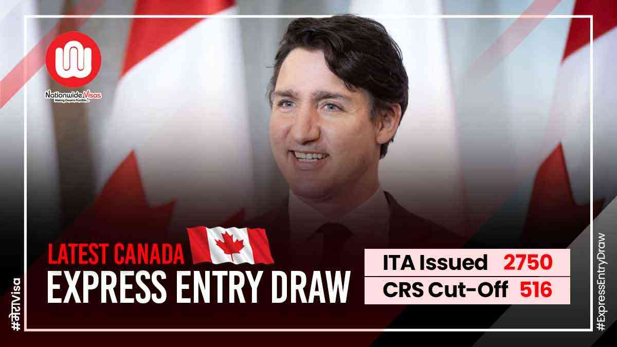 Latest Canada Express Entry draw invites 2,750 applicants