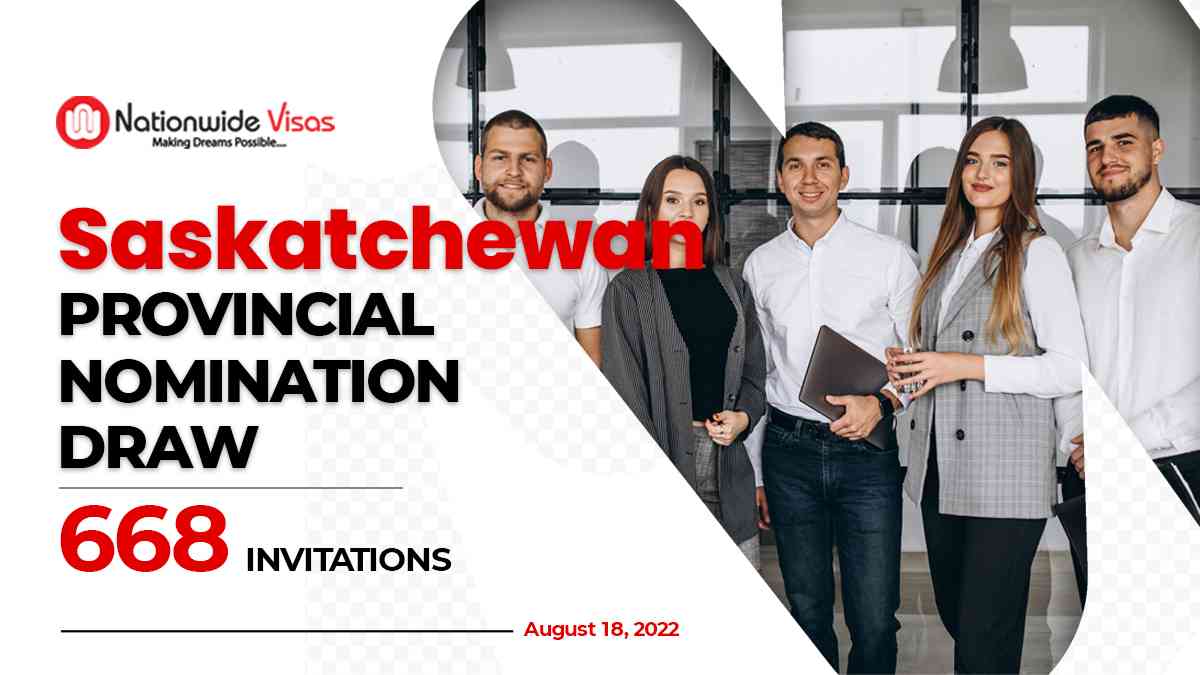 Latest Saskatchewan EOI draw invites 668 applicants