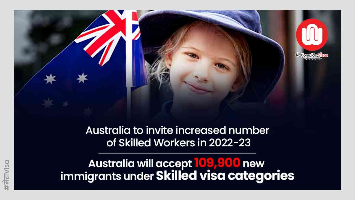 New Australia immigration targets 2022-23