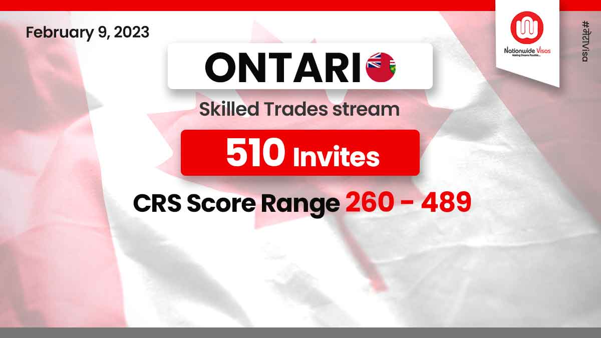 New Ontario draw welcomes Skilled Trades Stream candidates!