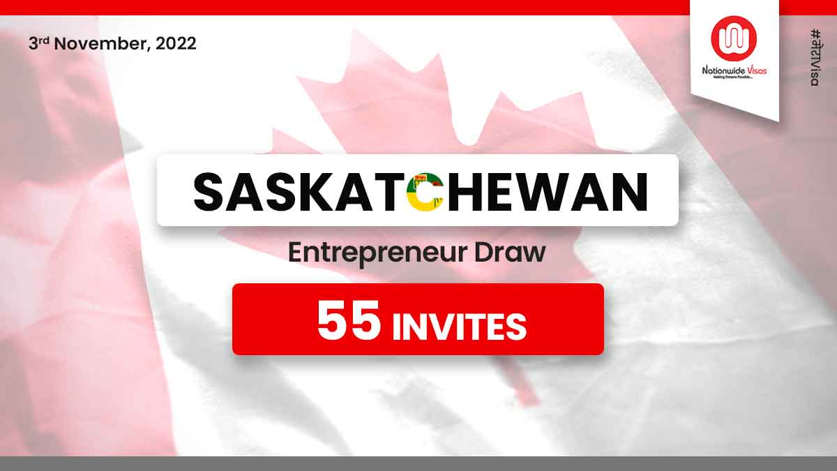 New Saskatchewan Entrepreneur Draw Invites 55 Candidates