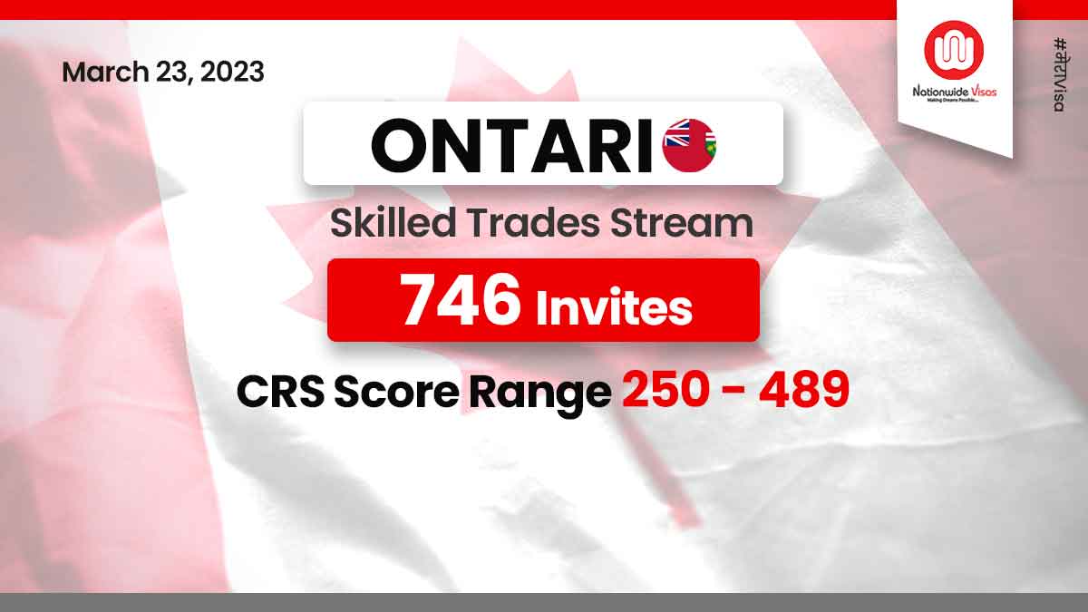 Ontario PNP draw targets Skilled Trades occupations with low CRS!
