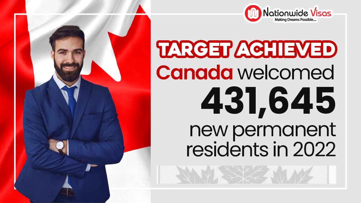 Record-breaking 431,645 immigrants invited by Canada in 2022
