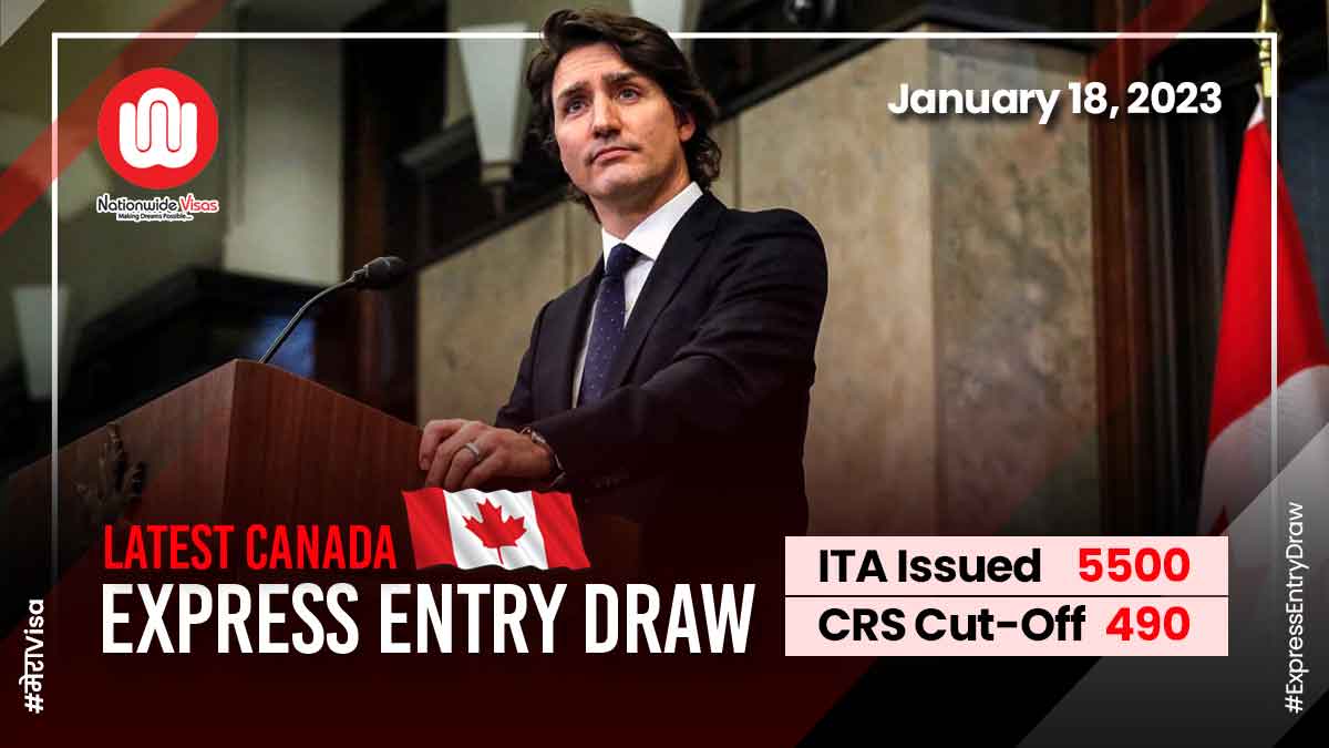 Second all-program Express Entry draw of 2023 | CRS drops!