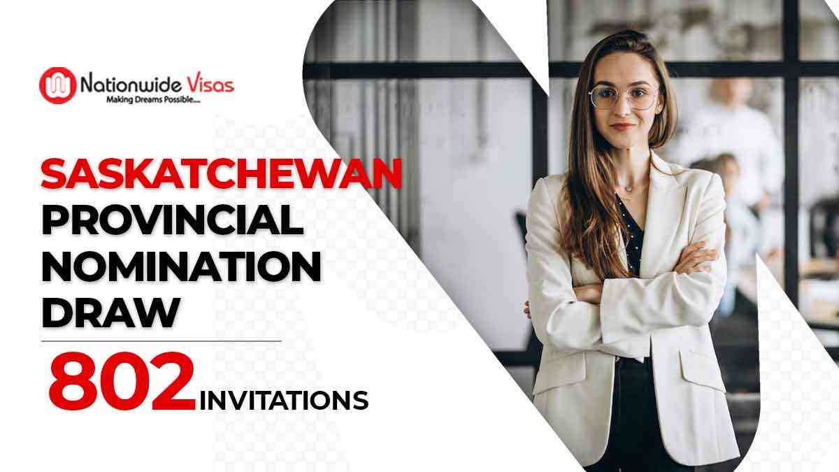 SINP: Latest Saskatchewan EOI draw invites 802 applicants