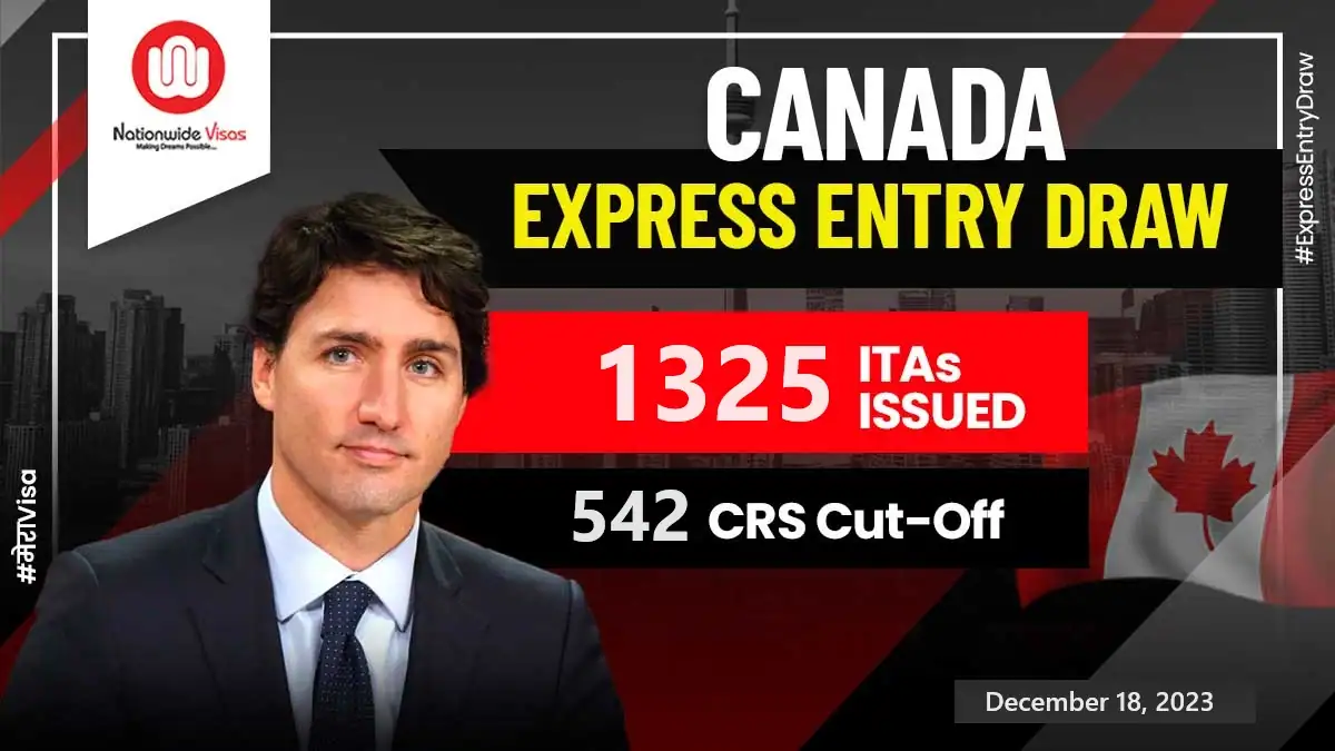Latest Canada Express Entry Draw issued 1,325 ITAs-saigonsouth.com.vn