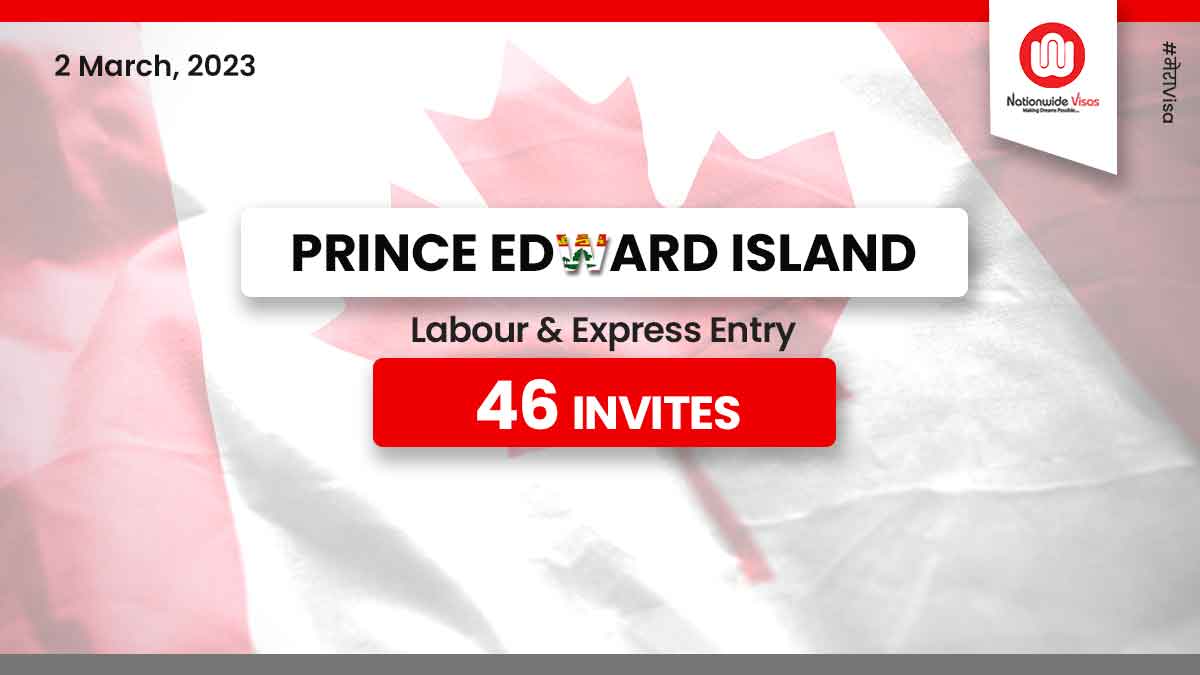 Third PEI PNP draw invites only from Labor and Express Entry!